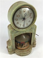 Mastercrafters Merry Go Round Vintage Clock