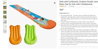 16ft Inflatable Water Splash Lawn Slide