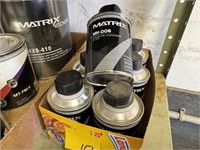 6 Cans NOS Matrix Systems Premium Hardener