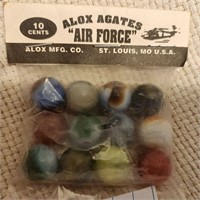 Alox Agate Air Force Marbles