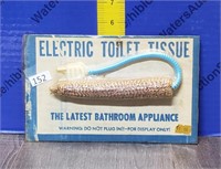 Vintage Electric Toilet Tissue