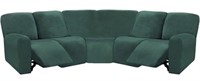 ULTICOR 7-Piece L Shape Sectional Recliner Sofa Co