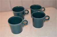 Lot of 4 Fiesta Coffee Mugs