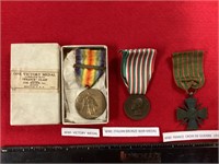 3 WWI MEDALS