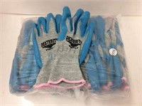1 dozen work/garden gloves womens size 8