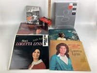 Vinyl Records Including Loretta Lynn, The Statler