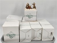 8) CHARMING TAILS MICE FIGURES W/ BOX