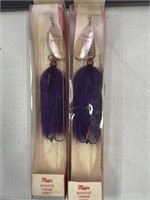 (2) Mepps Musky Killer Weighted Tandem Hooks