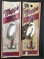 (2) Mepps #5 Aglia Spinner Lures