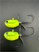 (2) Neon Fishing Lures