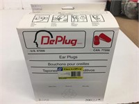 Box of 200 DePlug Ear Plugs