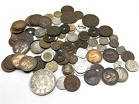 Foreign Coins : Great Britain, Mexico, Australia,