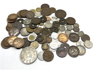 Foreign Coins : Great Britain, Mexico, Australia,