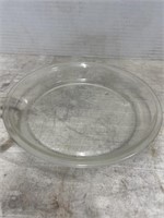 USA Glassbake Glass Pie Dish