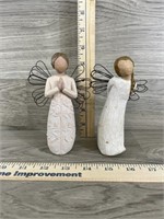 (2) WIllow Tree Angel Figurines