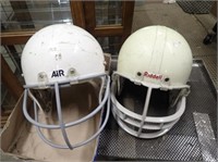 (2) Football Helmets, Riddell & Air