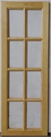 Set Of (4) Maple Mullion Cabinet Doors