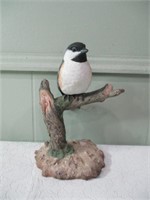 hand painted bird figurine