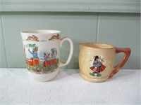 bunnykins & Manorware mugs