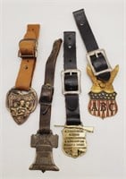 (NO) Pocket Watch Fobs - Victory, Liberty Bell,