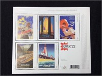 Canada, #3333f, Capex,22, Souvenir Sheet, Mnh