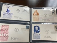 ALBUM OF FIRST DAY ISSUED COVERS