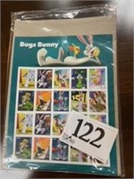 BUGS BUNNY STAMPS 1 MINT SHEET