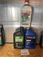 Two-stroke motor oil and other motor oils