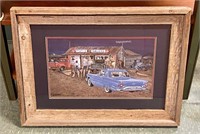 George Boutwell Artist Signed The local saloon