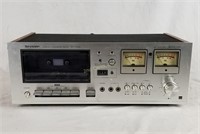 Sharp Stereo Cassette Deck Rt-1155 Vintage Audio