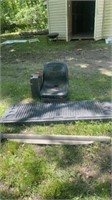 Lawn mower, bed tailgating truck liner, shade