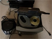 2 portable CD players