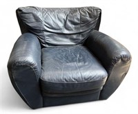 Leather Lounge Chair.