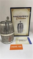 Anheuser Busch Pewter Barrl Stein