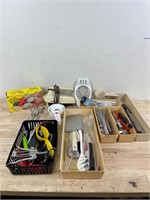 Lot of kitchenware and utensils