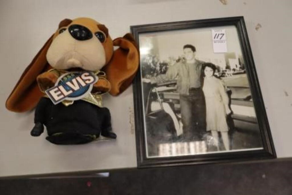 ELVIS PICTURE AND DOLL