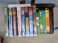 Kids VHS Movies Lot of 15