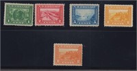 US Stamps #397-400A Mint LH, Perf 12 Pan-Pacific I