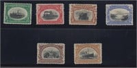 US Stamps #294-299 Mint Hinged, CV $381