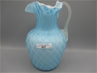 Murano Diamond Quilt MOP water pitcher