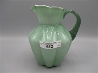 Fenton syrup pitcher-teal