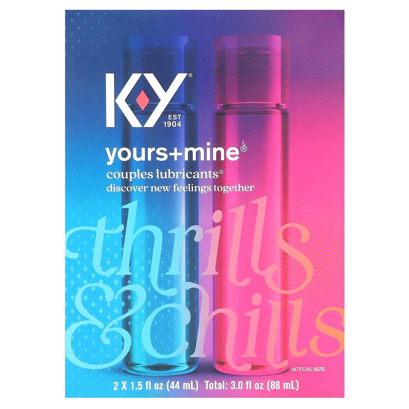 K-Y, Yours+Mine, Couples Lubricants