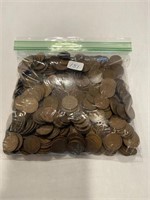 (500) Wheat Cents