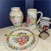 Vintage Hand Painted Pottery