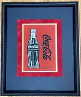 Andy Warhol Watercolor On Paper Classic "Coca Cola