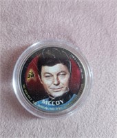 Star Trek McCoy Colorized Half Dollar
