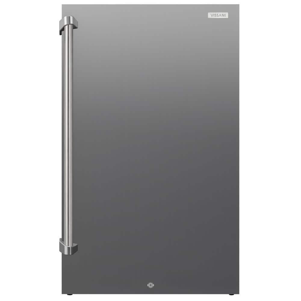 Vissani 4.4 cu. Ft. Outdoor Fridge - Steel