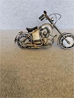 VINTAGE STEAMPUNK MOTORCYCLE MADE FROM ODDS