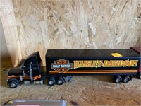 Harley Davidson tractor and trailer