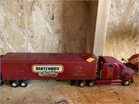 Matchbox tractor and trailer